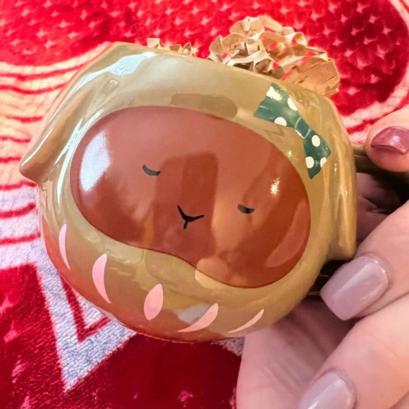 Starbucks Japan Mug Daruma Moka Rabbit 237ml Limited 2023 Lunar New Year - Picture 4 of 5